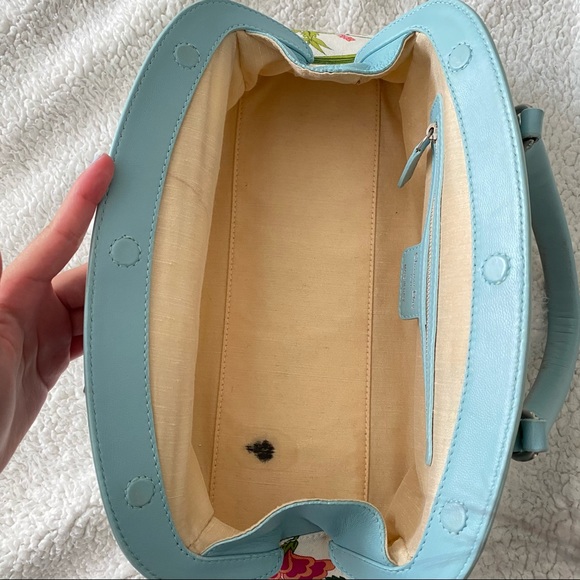 Dior Vintage Floral Canvas Doctor Satchel - Picture 7 of 9